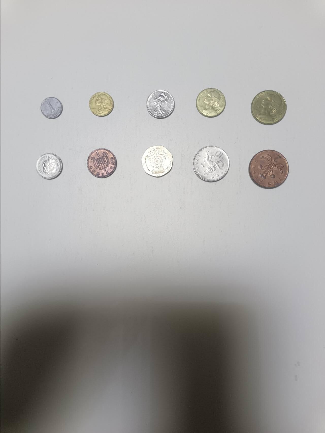 【20260218】非全新纸币和硬币第336场 欧洲国家10枚硬币