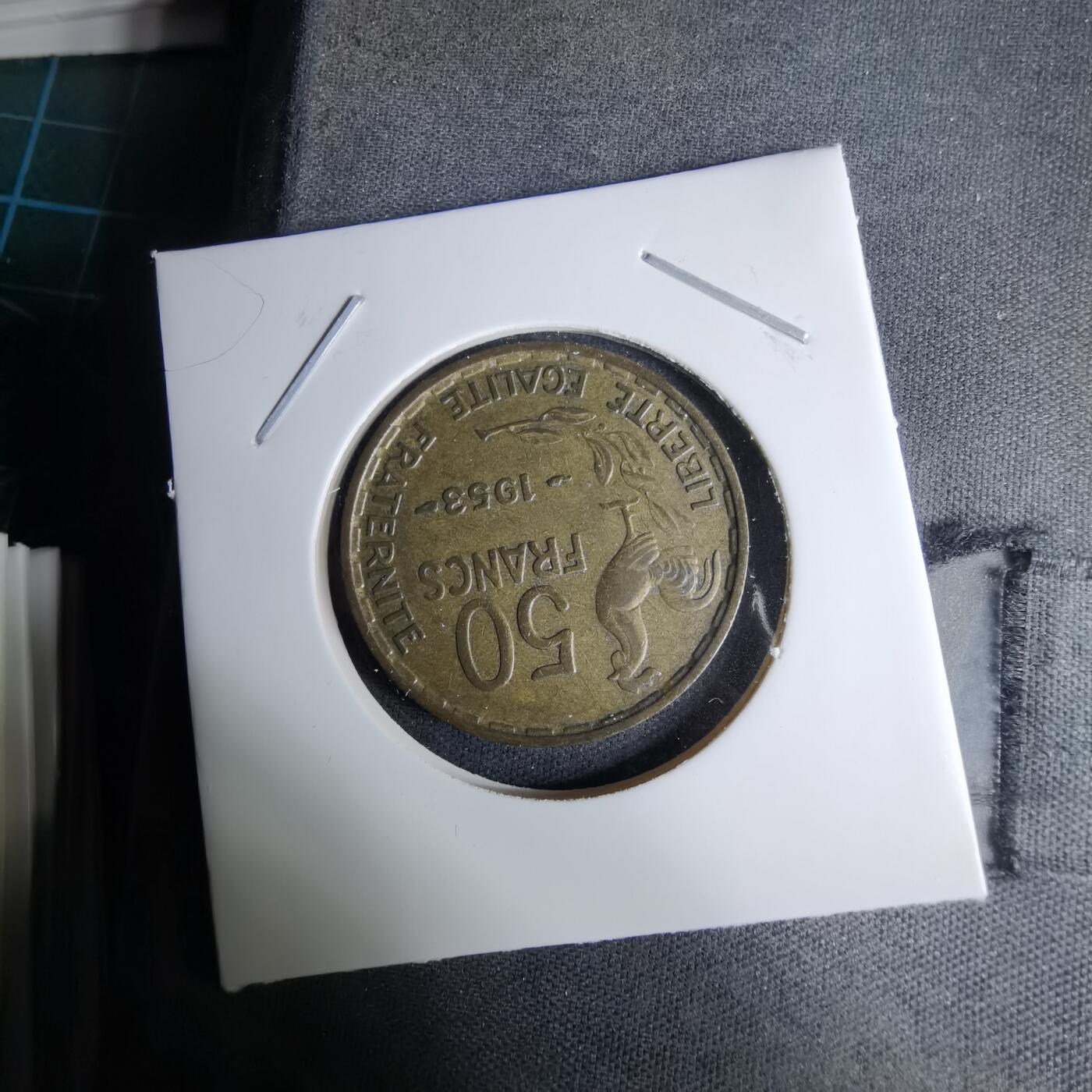 沼泽如烟--第996场 法国1953年50法郎