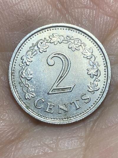 2026年第二十六场(总第一百九十五场）外国好品散币场(免佣金) - 马耳他🇲🇹1972年2分(第一套首发年)
