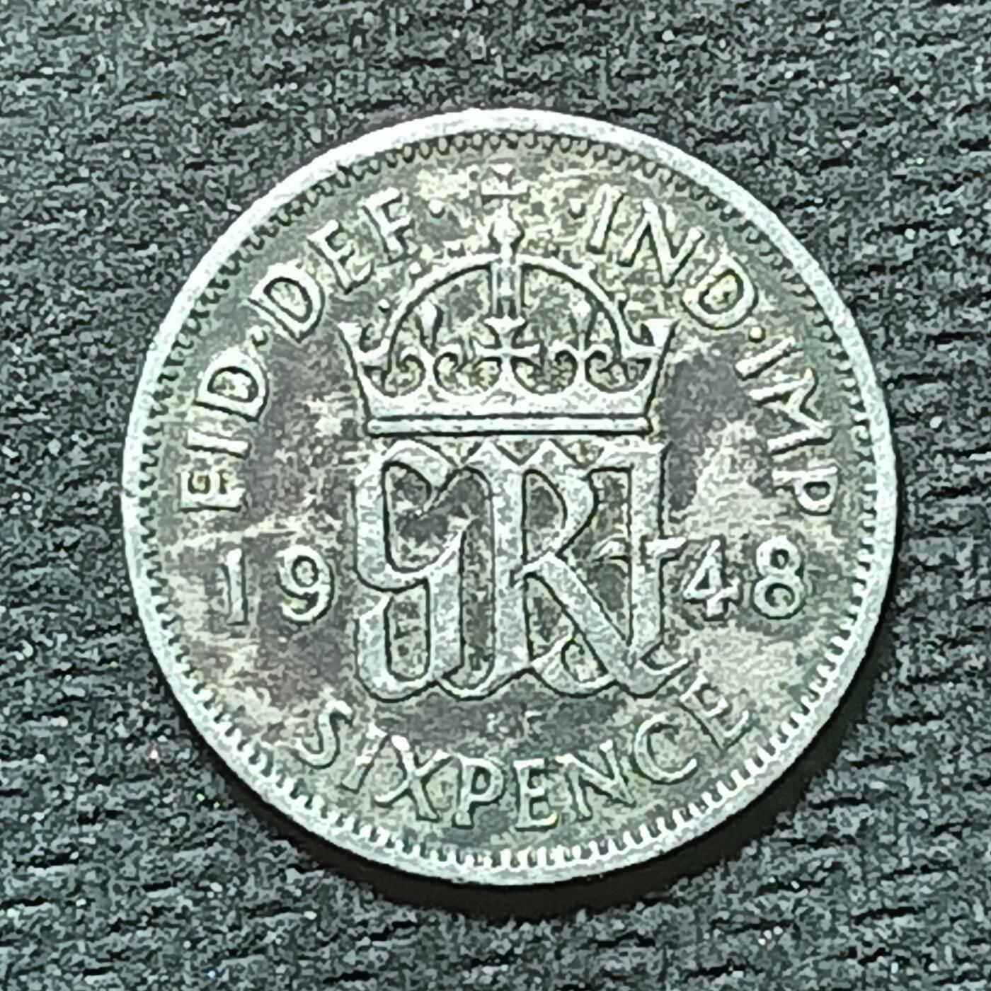 逸泉钱币2026年B组世界各国纪念币硬币第十一场1616-1886 1827英国6便士