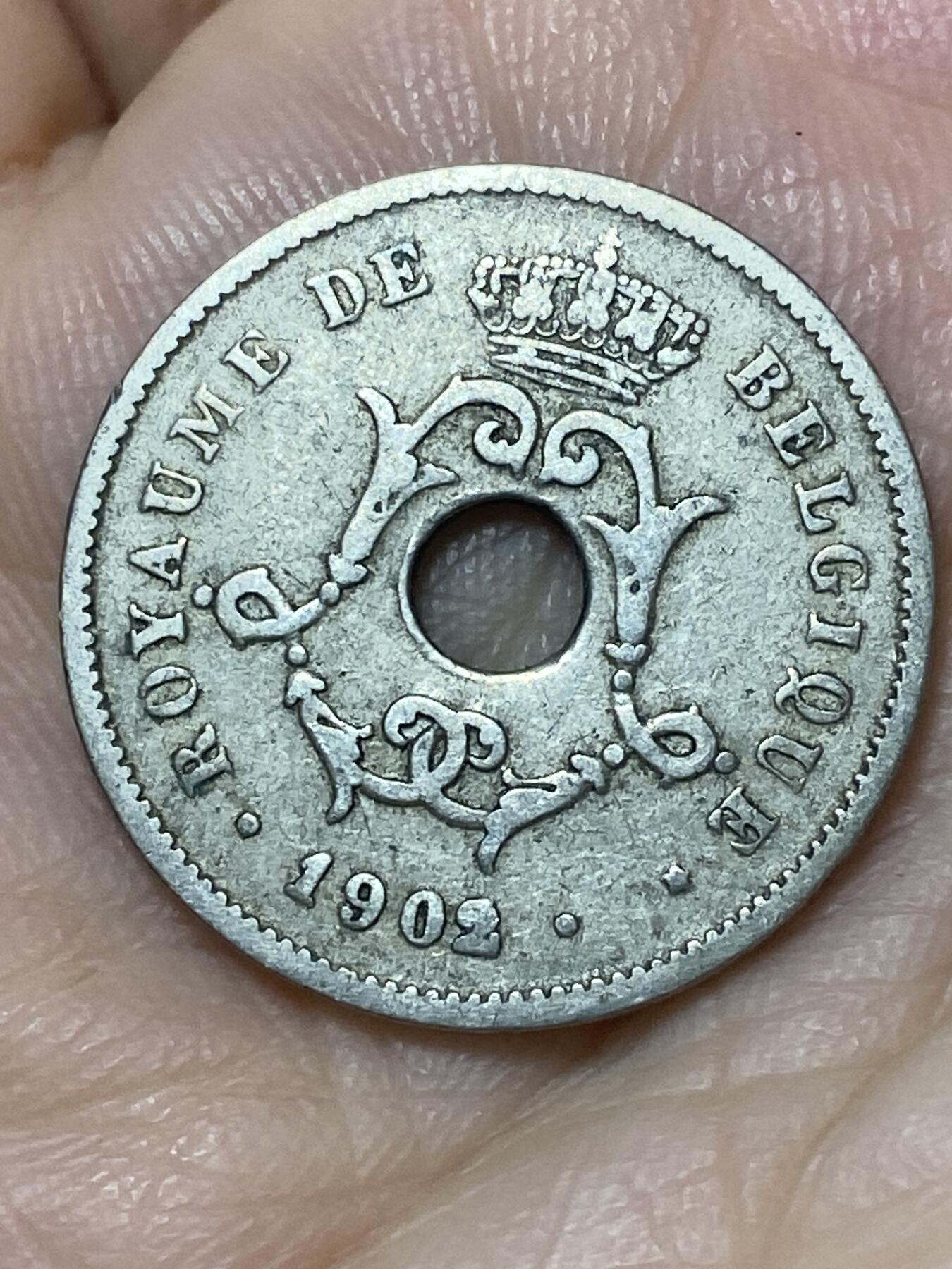 2026年第二十六场(总第一百九十五场）外国好品散币场(免佣金) 比利时🇧🇪1902年10分(利奥波德二世时期，法语版，小年份版)