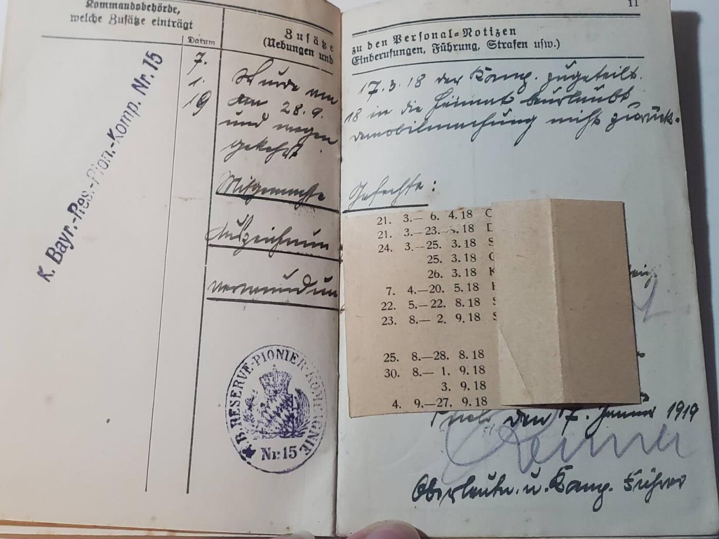 韵星假日军品类拍卖第41期 -- Rimey Holidays Militaria Auction 41 德意志帝国巴伐利亞王国工程兵士兵证