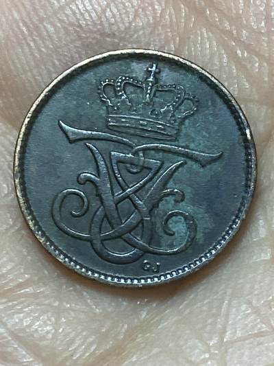 2026年第二十六场(总第一百九十五场）外国好品散币场(免佣金) - 熟美好品–丹麦🇩🇰1907年1欧尔(弗雷德里克八世，首发年，VBP; GJ版)