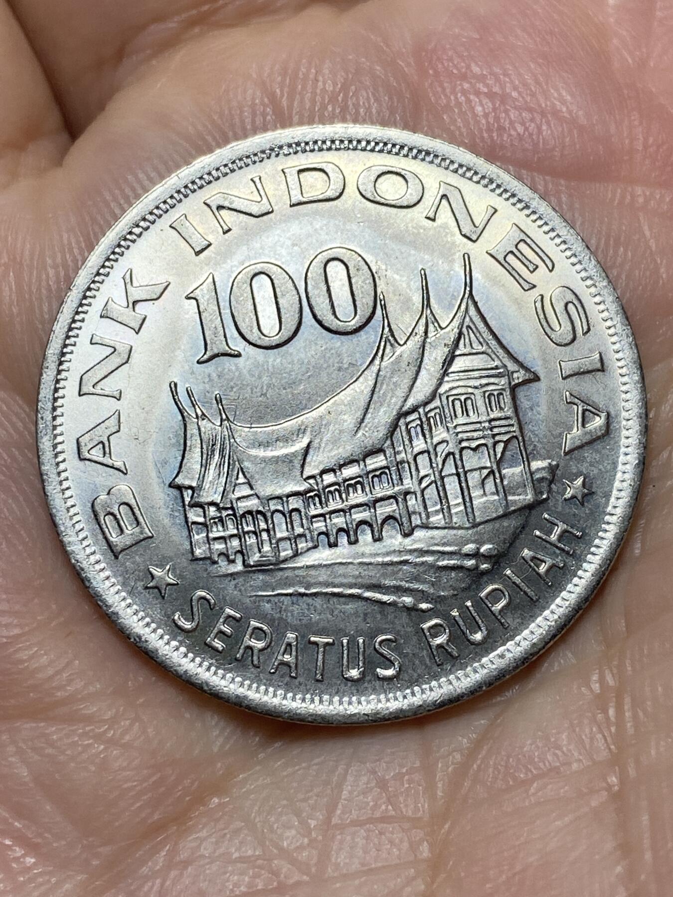 2026年第二十七场(总第一百九十六场）外国好品散币场(免佣金) 印度尼西亚🇮🇩1978年100卢比