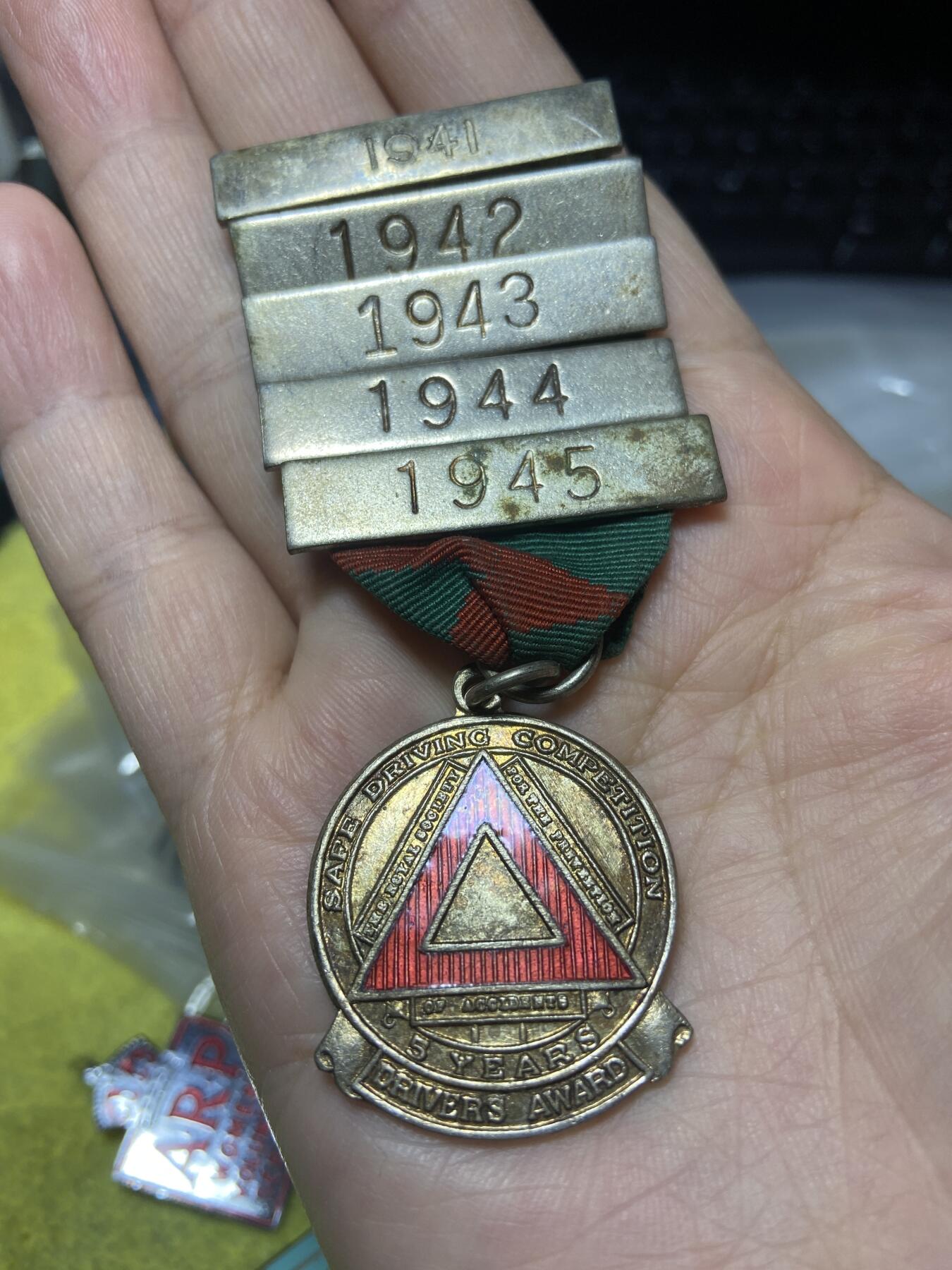 2026年第二十七场(总第一百九十六场）外国好品散币场(免佣金) 英国🇬🇧英国皇家事故预防协会（RoSPA）颁发，5年安全驾驶奖章