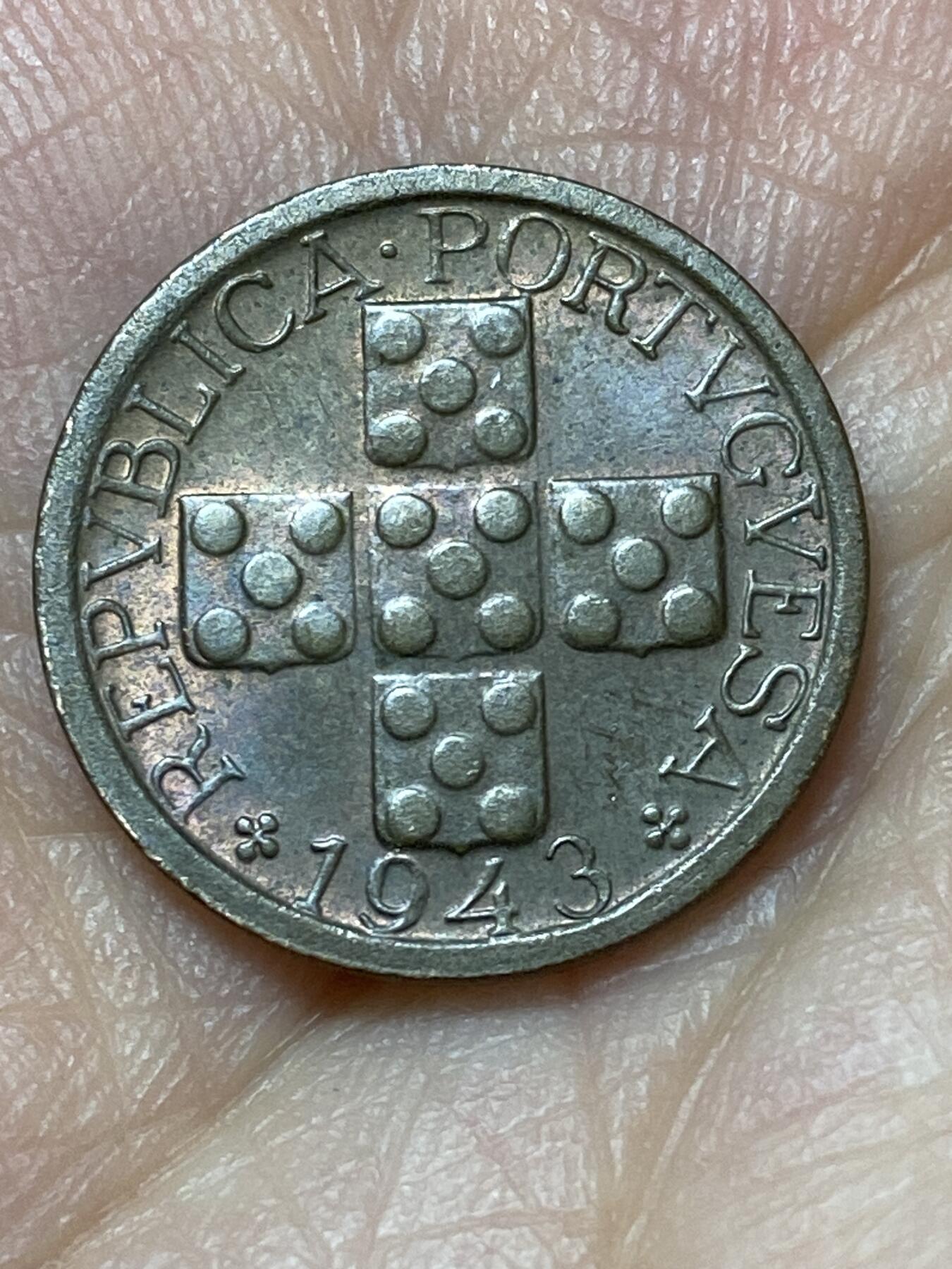 2026年第二十七场(总第一百九十六场）外国好品散币场(免佣金) 葡萄牙🇵🇹1943年10分(共和国时期第四套)