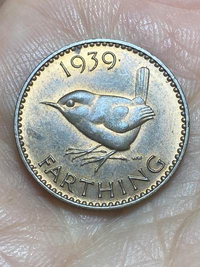 2026年第二十六场(总第一百九十五场）外国好品散币场(免佣金) - 好品–英国🇬🇧1939年1法新(乔治六世第一版)