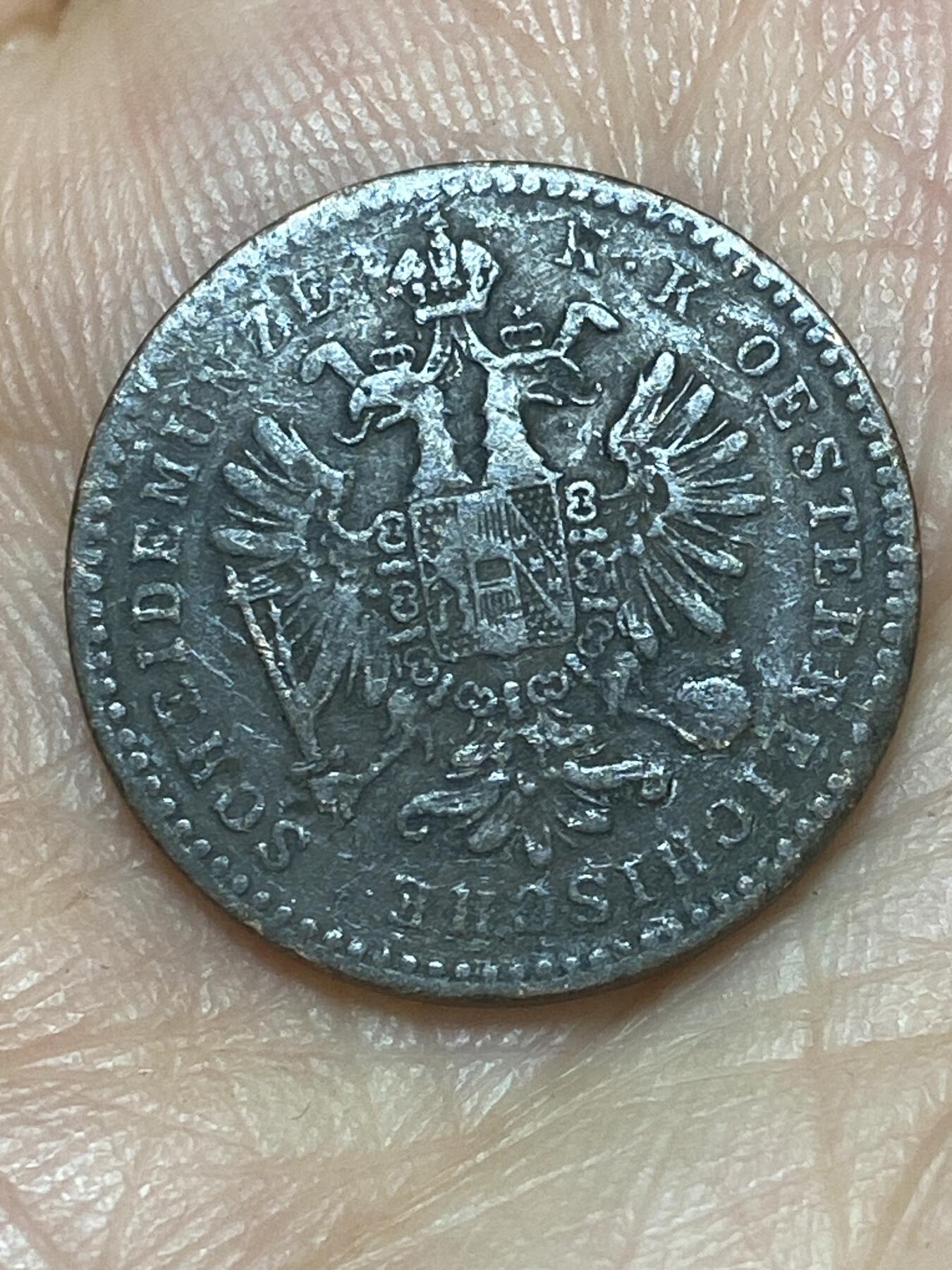 2026年第二十六场(总第一百九十五场）外国好品散币场(免佣金) 奥地利帝国1860年1克鲁泽(弗朗茨·约瑟夫一世时期，B标克雷姆尼察造)