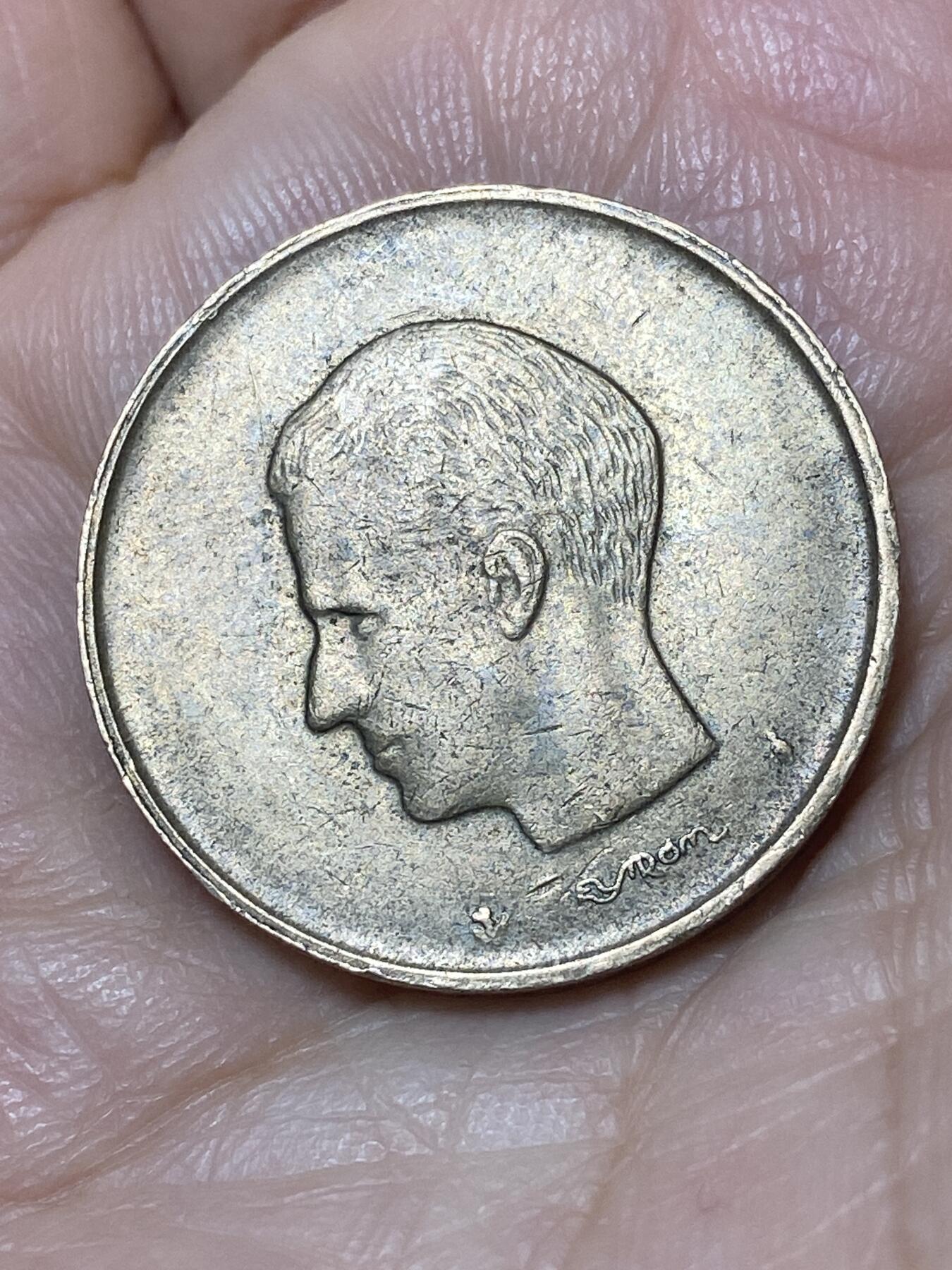 2026年第二十六场(总第一百九十五场）外国好品散币场(免佣金) 比利时🇧🇪1980年20法郎(博杜安一世，荷语版)