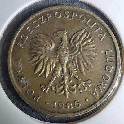 沼泽如烟--第996场 - 波兰1986年5兹罗提