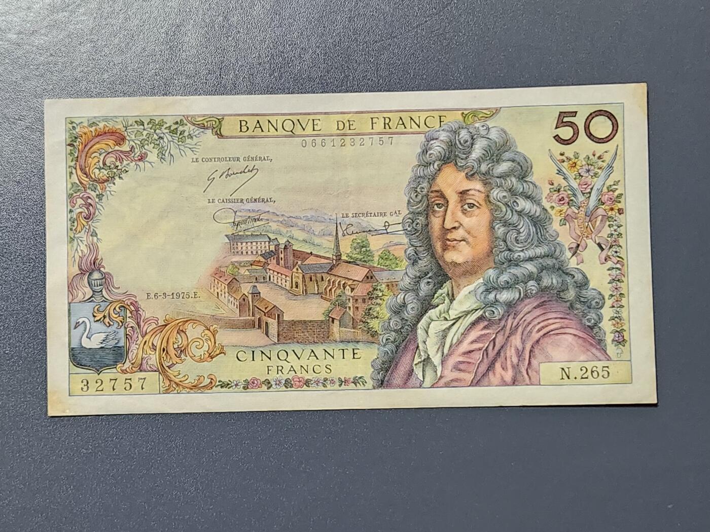 2月15号晚上8点 外国纸币自动截拍第26场 50法郎美品