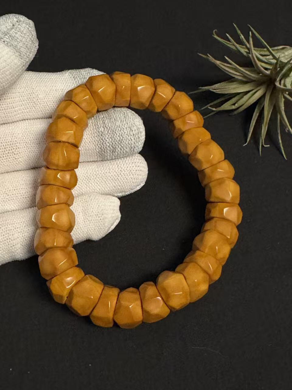 零元拍：猴头钻石切手串14MM，润到没朋友