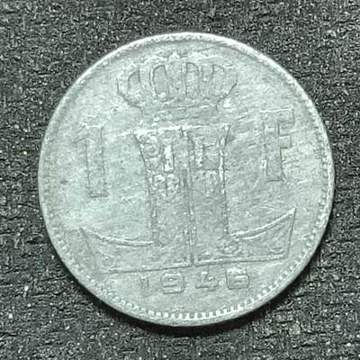 逸泉钱币2026年B组世界各国纪念币硬币第十一场1616-1886 - 1879德占比利时1法郎