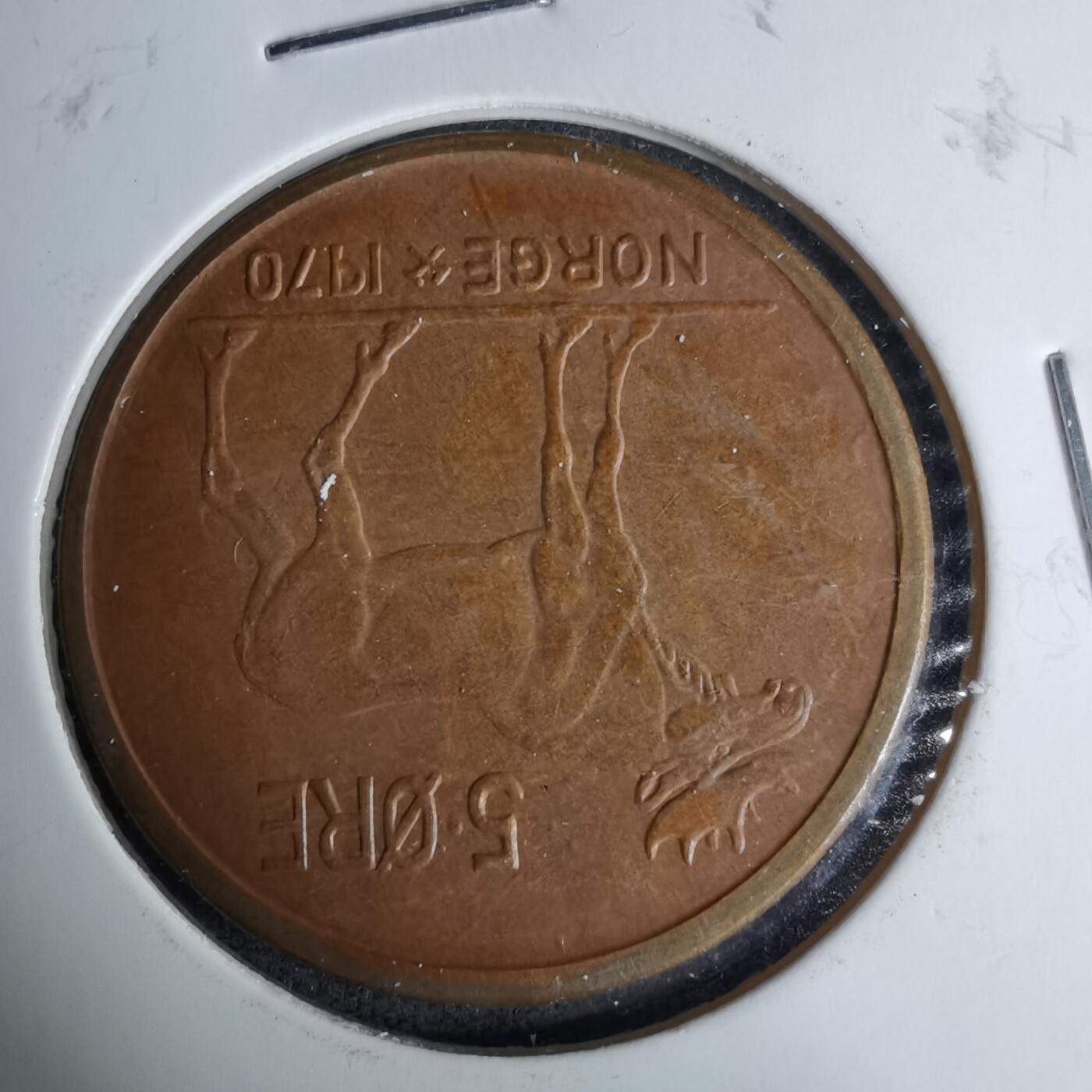 沼泽如烟--第996场 挪威1970年5欧尔