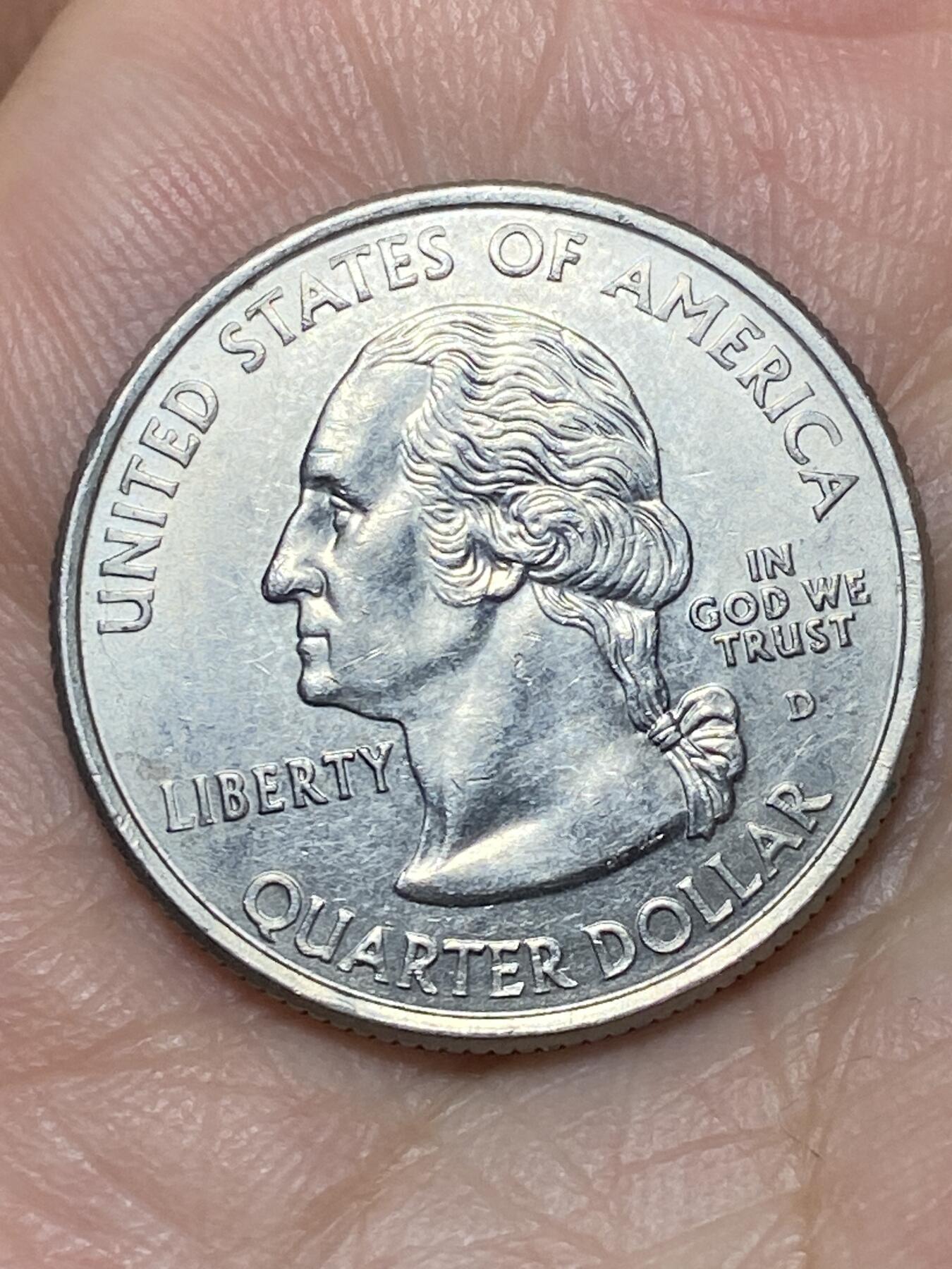 2026年第二十七场(总第一百九十六场）外国好品散币场(免佣金) 美国🇺🇸2006年1/4美元(州系列，内华达州纪念币，D标丹佛造)