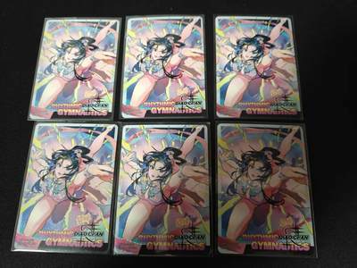 买就送PR！！龙虎卡牌-七六场（满200元包邮，无佣金，每周六结拍，欢迎送拍） - 卡游三国 将来系列普通款 体操貂蝉 6宫