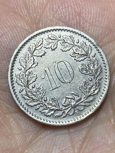 2026年第二十七场(总第一百九十六场）外国好品散币场(免佣金) - 瑞士🇨🇭1966年10拉彭(第二版，B标伯尔尼造)