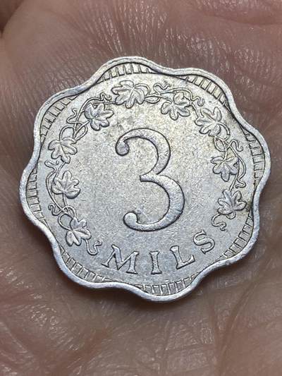 2026年第二十六场(总第一百九十五场）外国好品散币场(免佣金) - 马耳他🇲🇹1972年3米尔(第一套首发年)