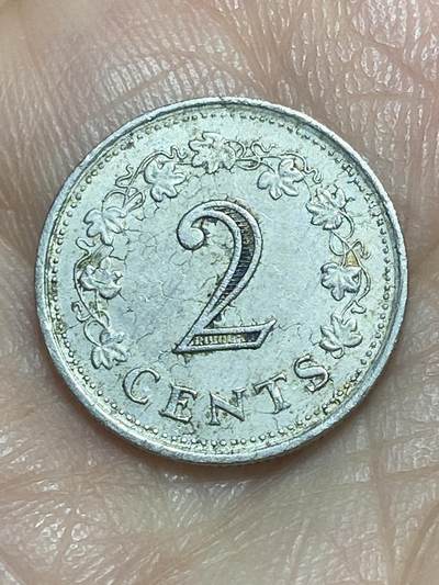 2026年第二十六场(总第一百九十五场）外国好品散币场(免佣金) - 马耳他🇲🇹1976年2分(第一套流通硬币)