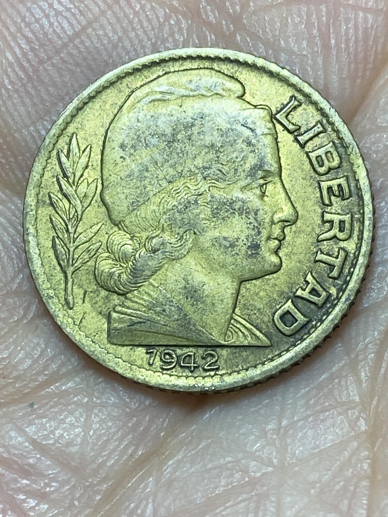 2026年第二十七场(总第一百九十六场）外国好品散币场(免佣金) 阿根廷🇦🇷1942年10分