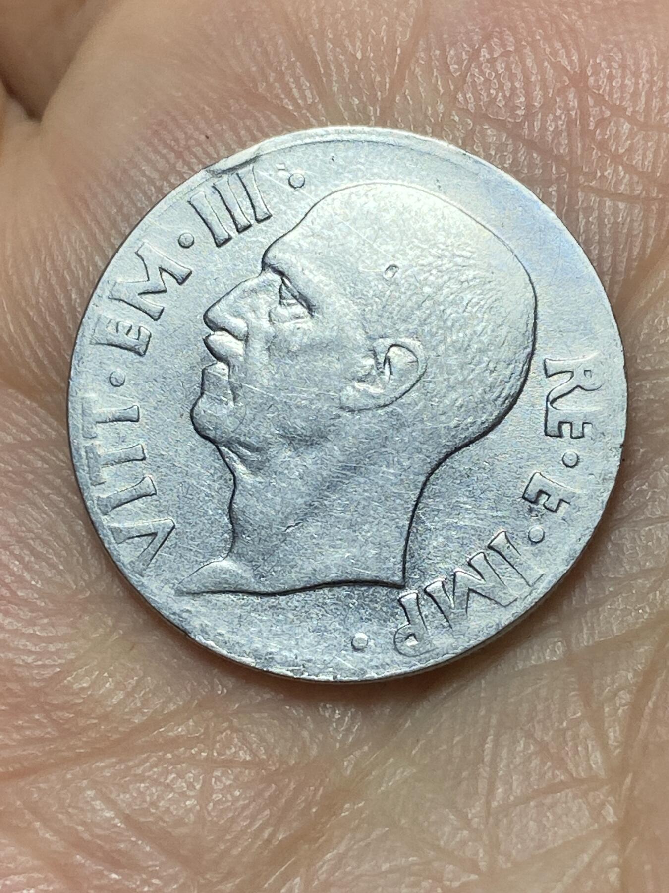 2026年第二十七场(总第一百九十六场）外国好品散币场(免佣金) 意大利王国1940年20分(维托里奥·埃马努埃莱三世第四套，有磁版)