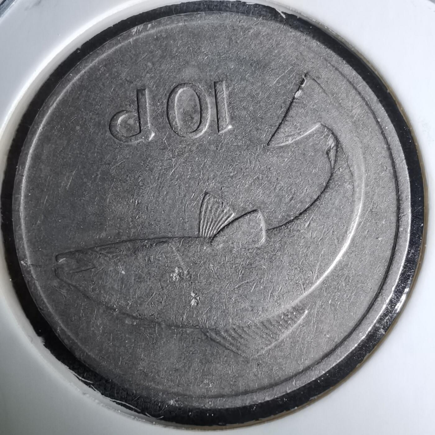 沼泽如烟--第996场 爱尔兰1974年10便士