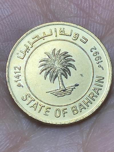 2026年第二十七场(总第一百九十六场）外国好品散币场(免佣金) - 巴林🇧🇭1992年10费尔(第二套流通硬币)