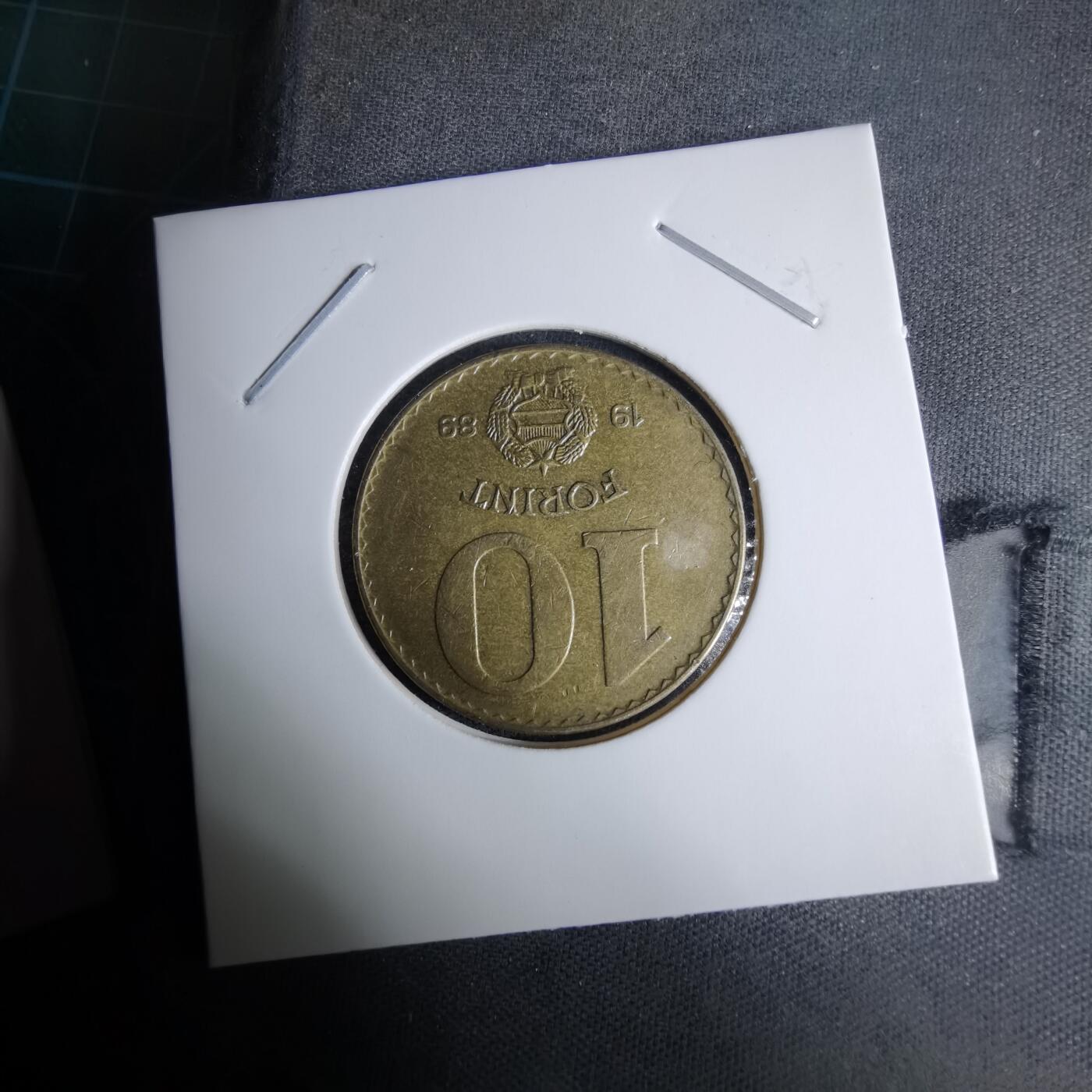 沼泽如烟--第996场 匈牙利1989年10福林