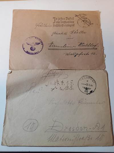 韵星假日军品类拍卖第41期 -- Rimey Holidays Militaria Auction 41 - 纳粹德国信封一组