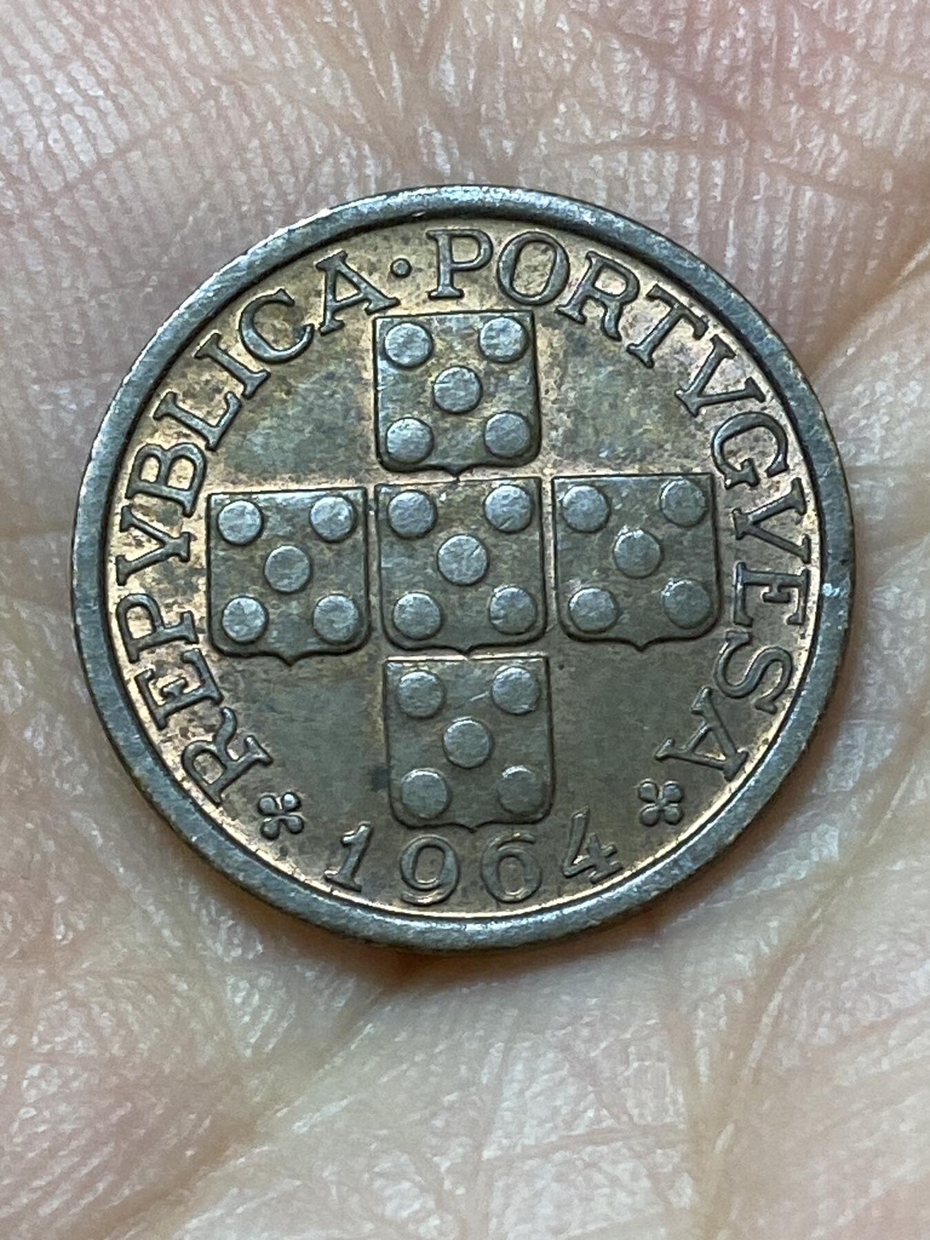 2026年第二十七场(总第一百九十六场）外国好品散币场(免佣金) 葡萄牙🇵🇹1964年10分(共和国时期第四套)