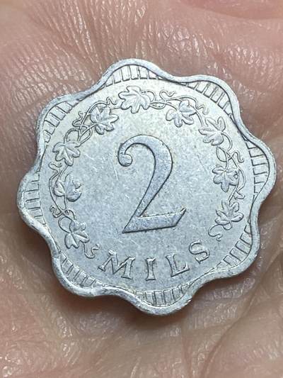 2026年第二十六场(总第一百九十五场）外国好品散币场(免佣金) - 马耳他🇲🇹1972年2米尔(第一套首发年)