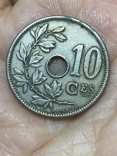 2026年第二十六场(总第一百九十五场）外国好品散币场(免佣金) - 少见–比利时🇧🇪1903年10分(利奥波德二世时期，法语版，大年份版首发年)