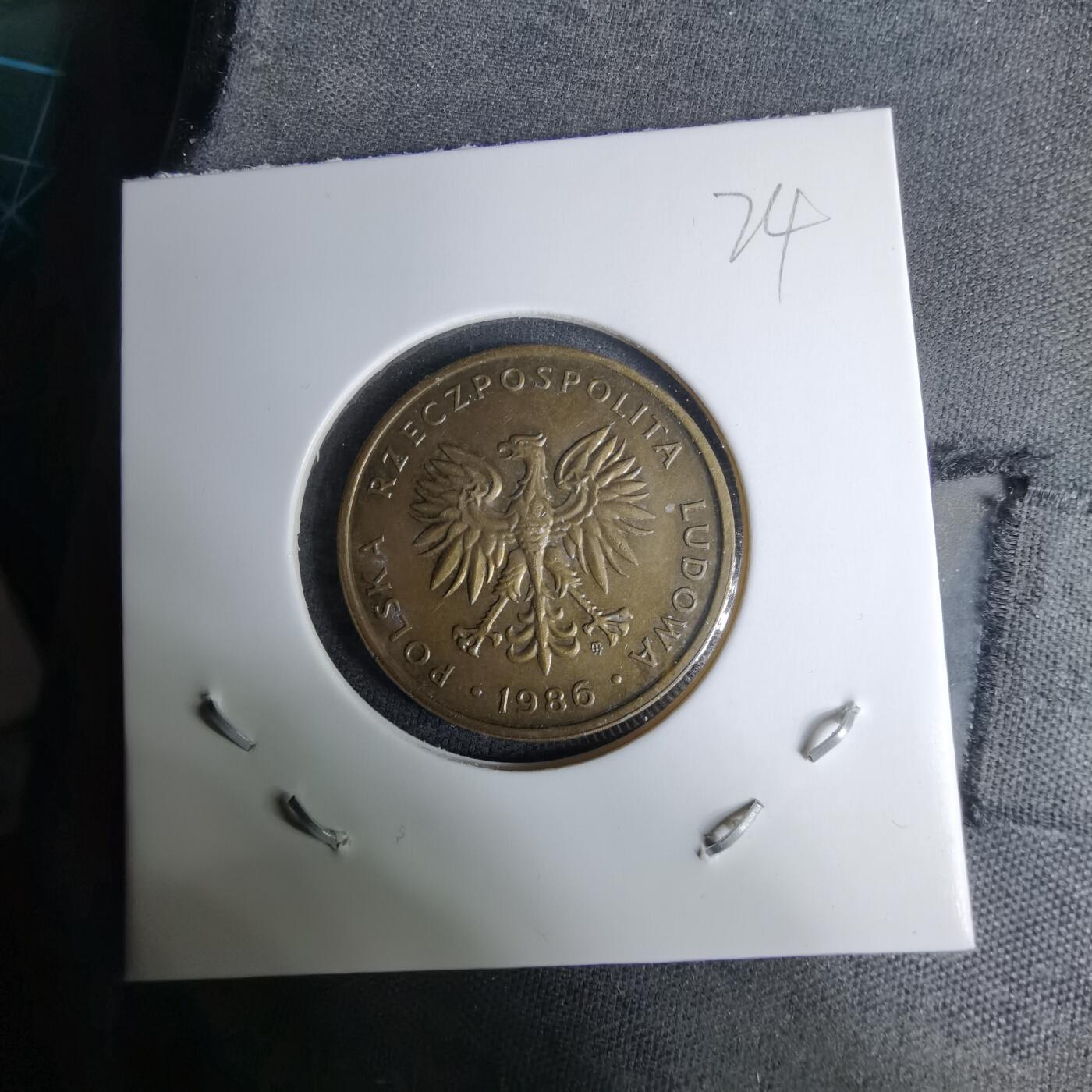 沼泽如烟--第996场 波兰1986年5兹罗提