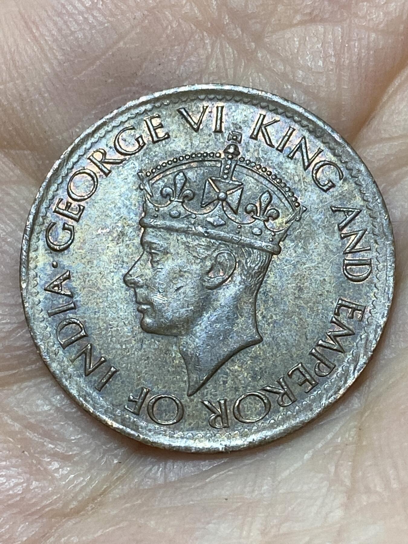 2026年第二十七场(总第一百九十六场）外国好品散币场(免佣金) 英属锡兰1943年1分(乔治六世第二版)