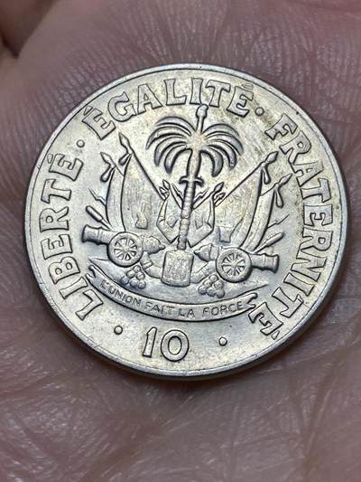 2026年第二十七场(总第一百九十六场）外国好品散币场(免佣金) - 海地🇭🇹1958年10分