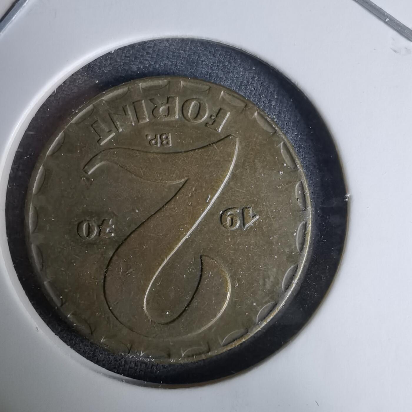 沼泽如烟--第996场 匈牙利1970年2福林