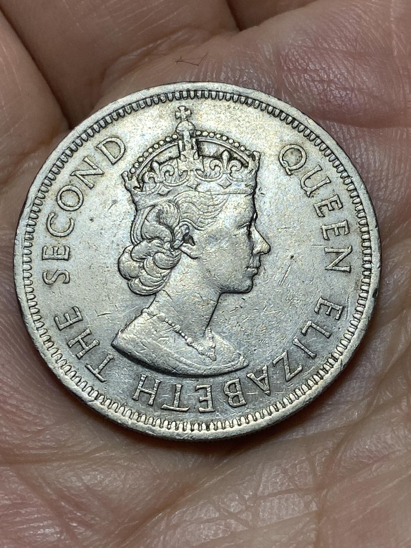 2026年第二十七场(总第一百九十六场）外国好品散币场(免佣金) 香港1973年1元(伊丽莎白二世青年带冠)