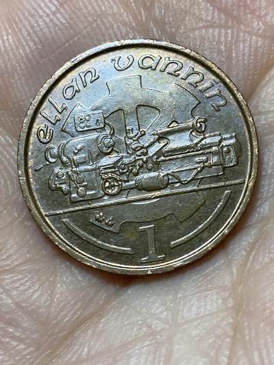 2026年第二十七场(总第一百九十六场）外国好品散币场(免佣金) - 英属马恩岛🇮🇲1995年1便士(伊丽莎白二世中年高冠，第二套)