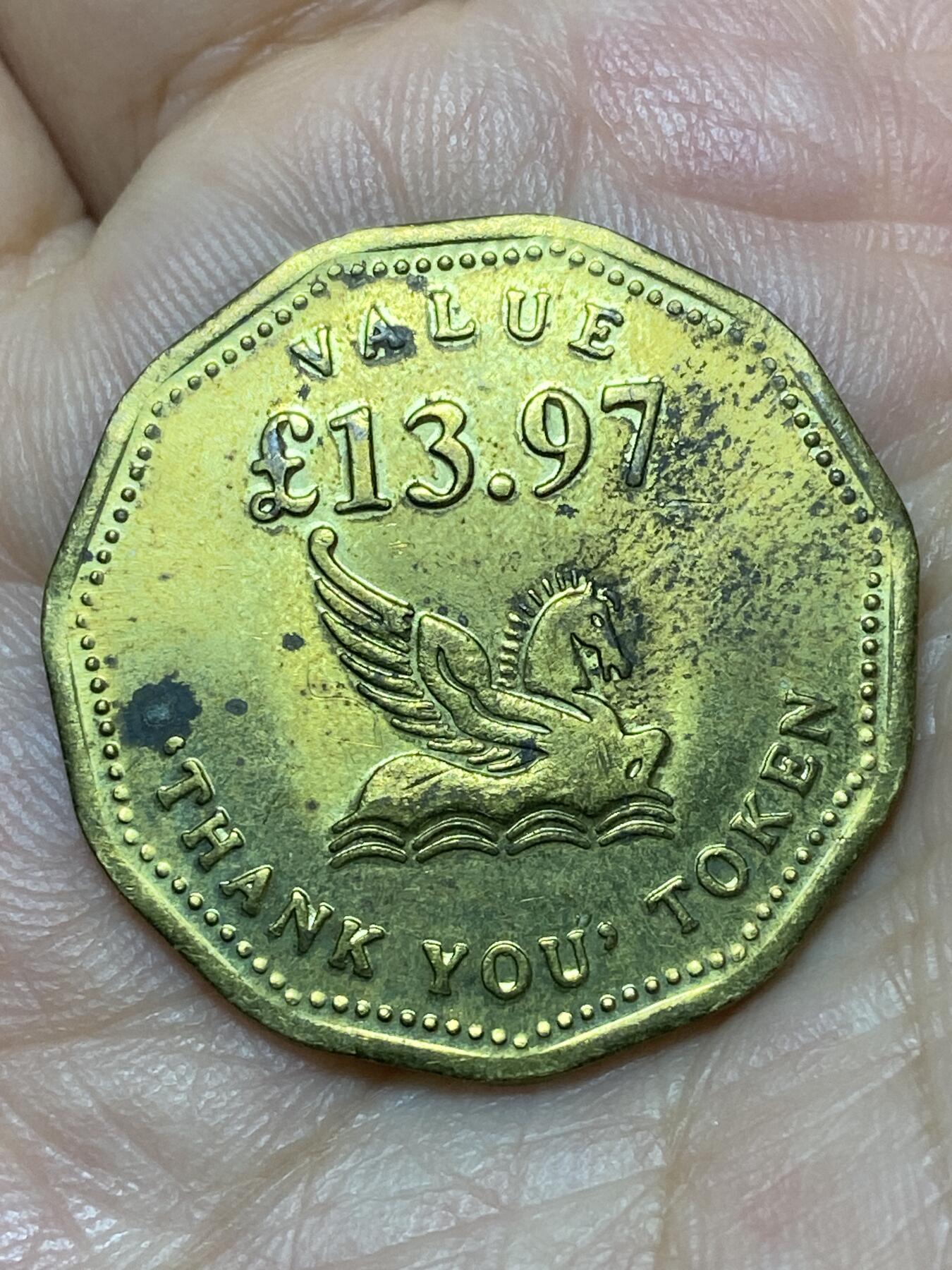 2026年第二十七场(总第一百九十六场）外国好品散币场(免佣金) 英国🇬🇧大尺寸13.97镑娱乐代币