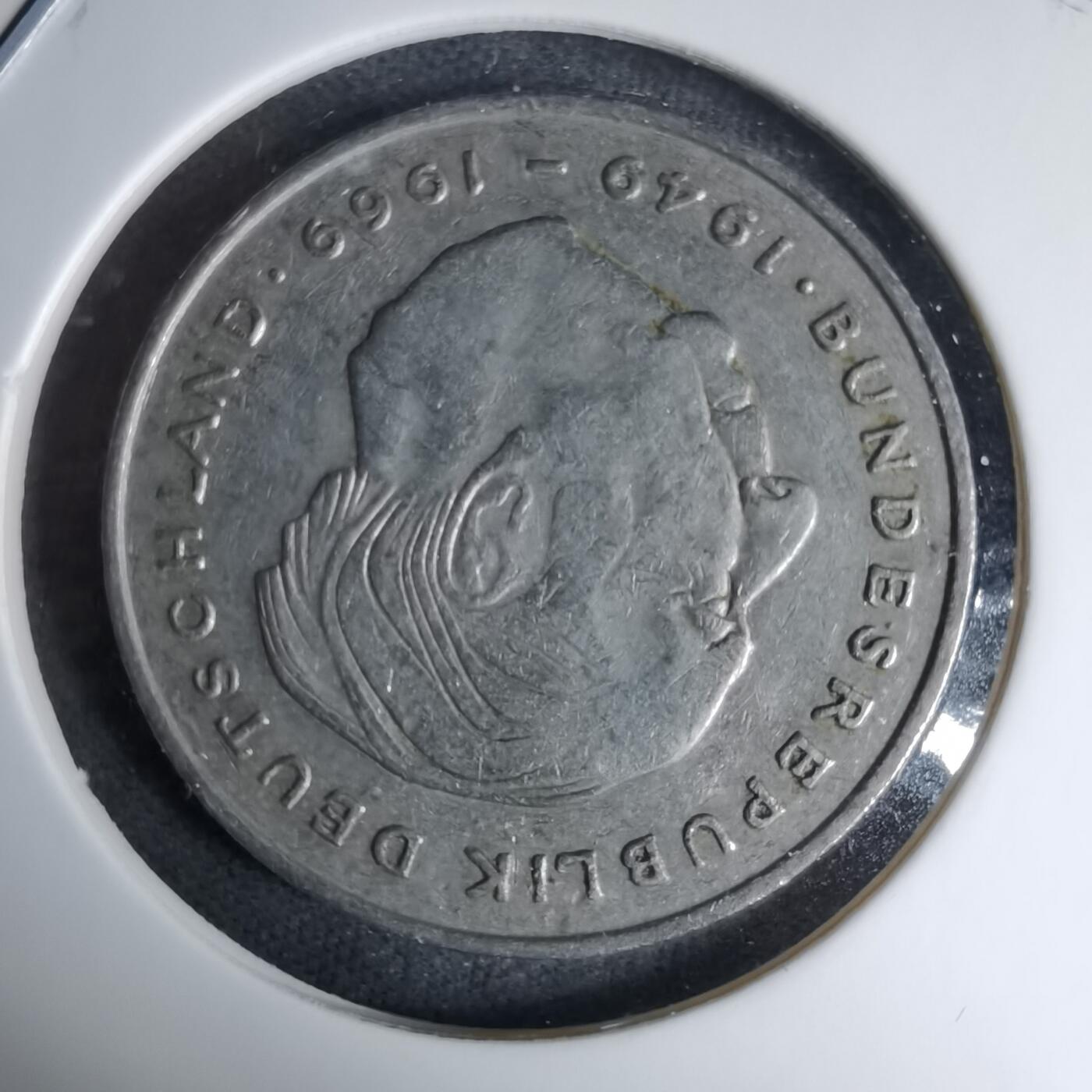 沼泽如烟--第997场 德国1973年2马克