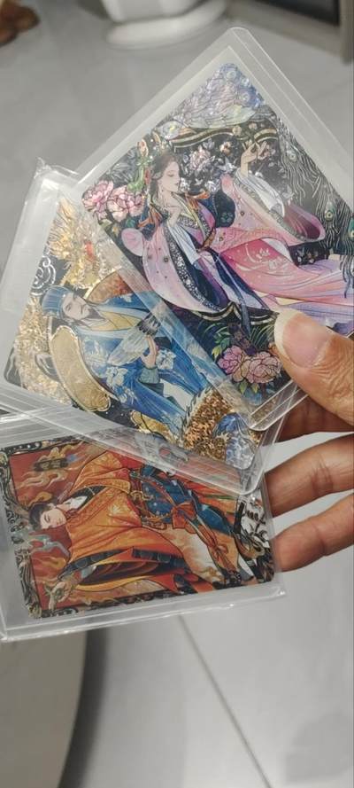 秋原瞳的小店第三十六期（年终大促3/3.敬请期待，大家先过年吧，来年再会） - 卡游三国艺术家漆彩一套齐3张