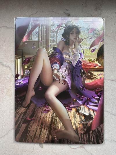 月落卡牌之特卡第7期—新年跨年专场（祝大家新年快乐，恭喜发财！） - 卡玩帕克   2024年10月赠卡   镭雕工艺特卡