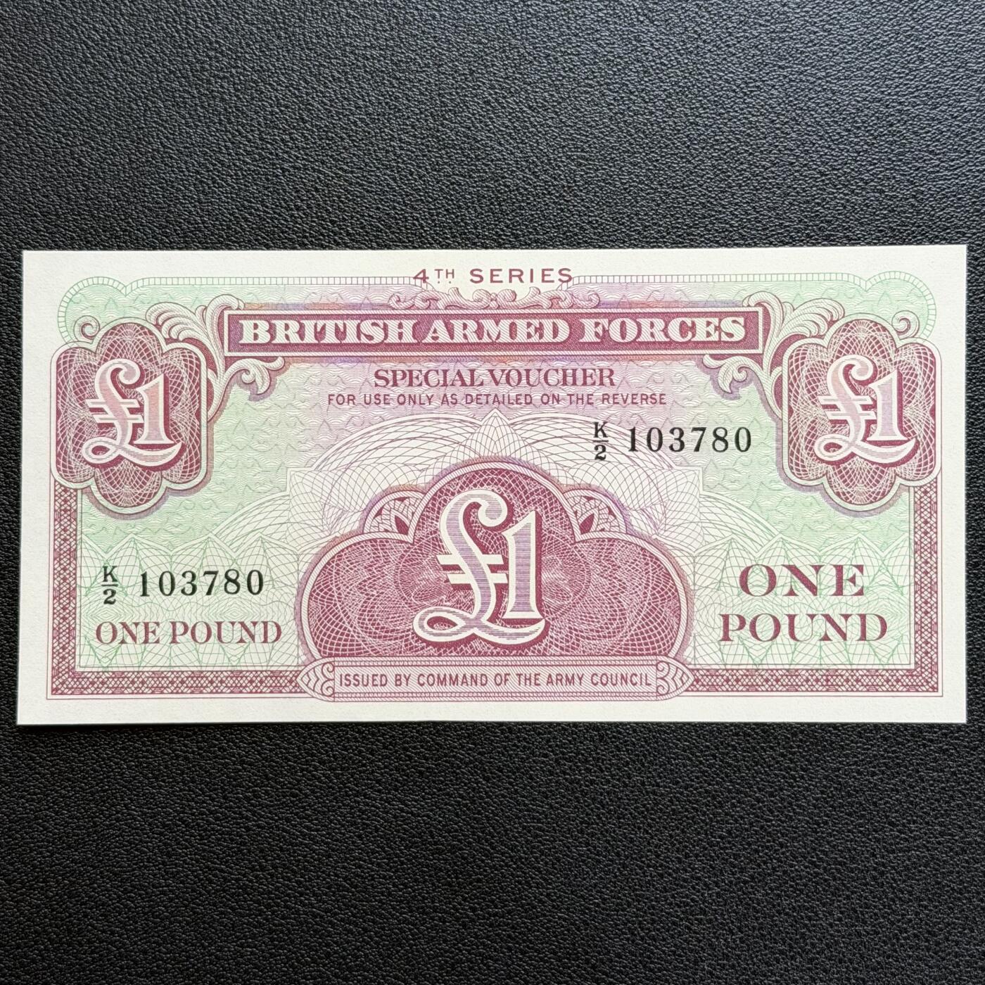 ＜星葵🌻钱币社＞非全新纸币场第70期·3月1日发货 英国1962年1镑军票纸币