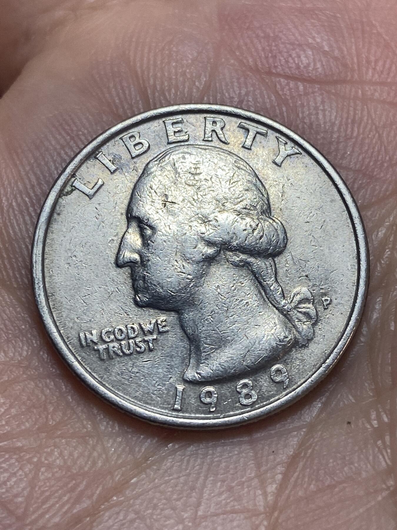 2026年第二十八场(总第一百九十七场）新春初七特拍场(佣金3%最低1元) 美国🇺🇸1989年1/4元(华盛顿1/4元第三版，P标费城造)