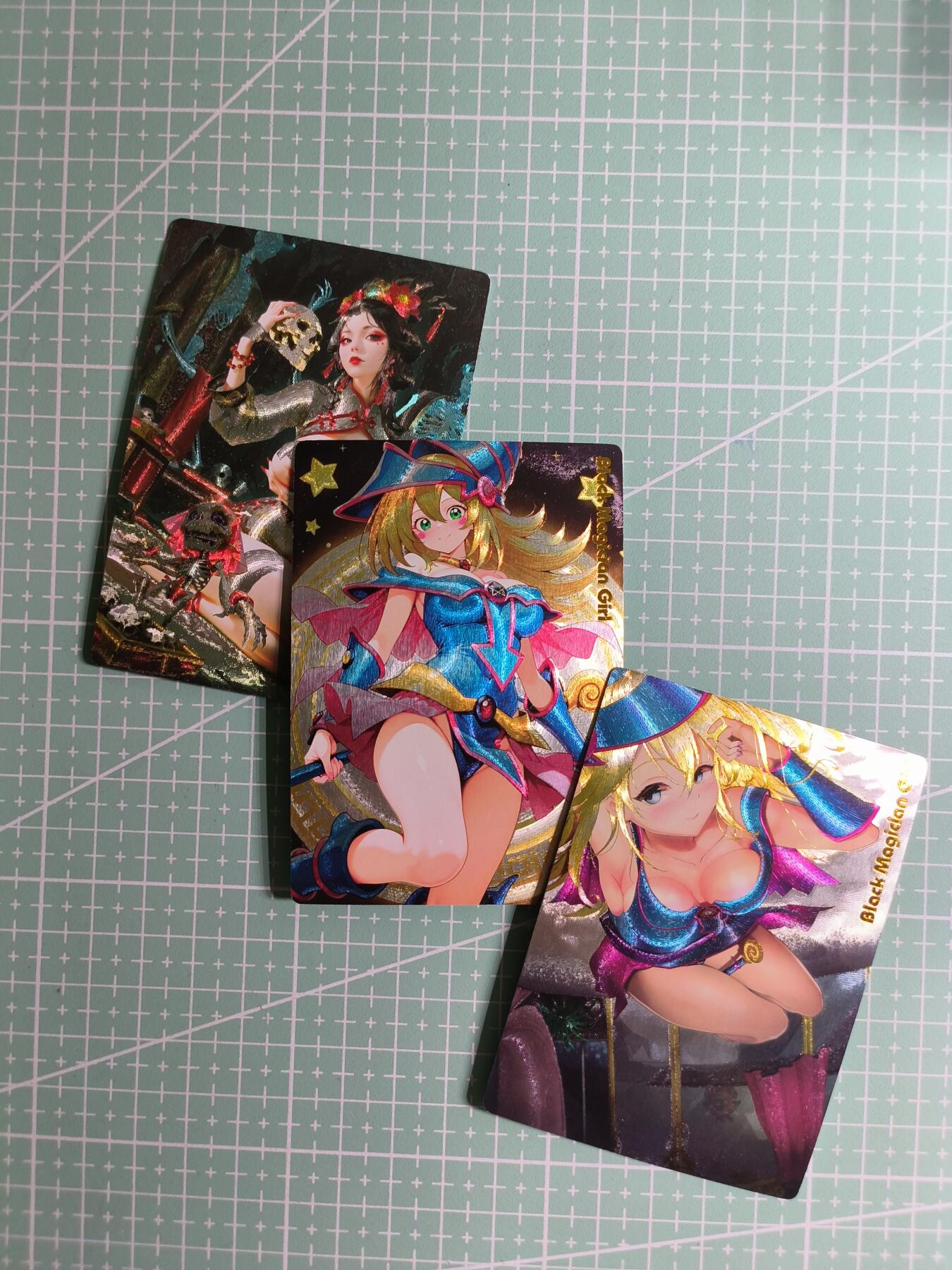 第22期  恭喜发财·万事如意·马年大吉 初五截拍(持续收拍品中…) 【粗闪】奇典卡牌《盲包系列》魔女&白晶晶