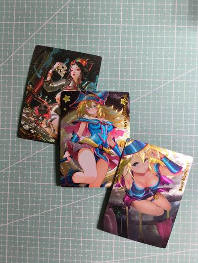 第22期  恭喜发财·万事如意·马年大吉 初五截拍(持续收拍品中…) - 【粗闪】奇典卡牌《盲包系列》魔女&白晶晶