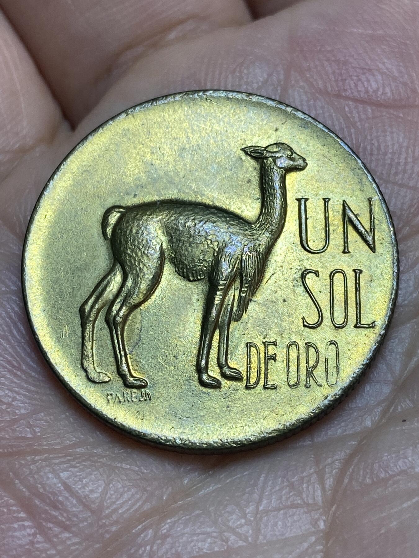 2026年第二十八场(总第一百九十七场）新春初七特拍场(佣金3%最低1元) 秘鲁🇵🇪1969年1索尔(1966-1975年第一版)