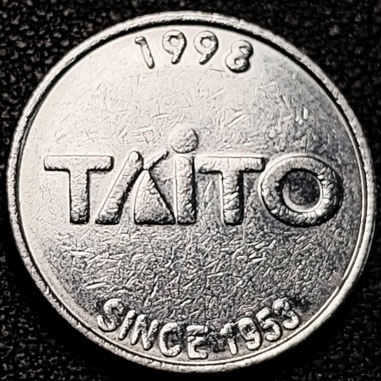 泉币菌-第190场-本场拍品多 请提前出价 （年后发货） 中外游戏币04 日本Taito公司 太东 代用币