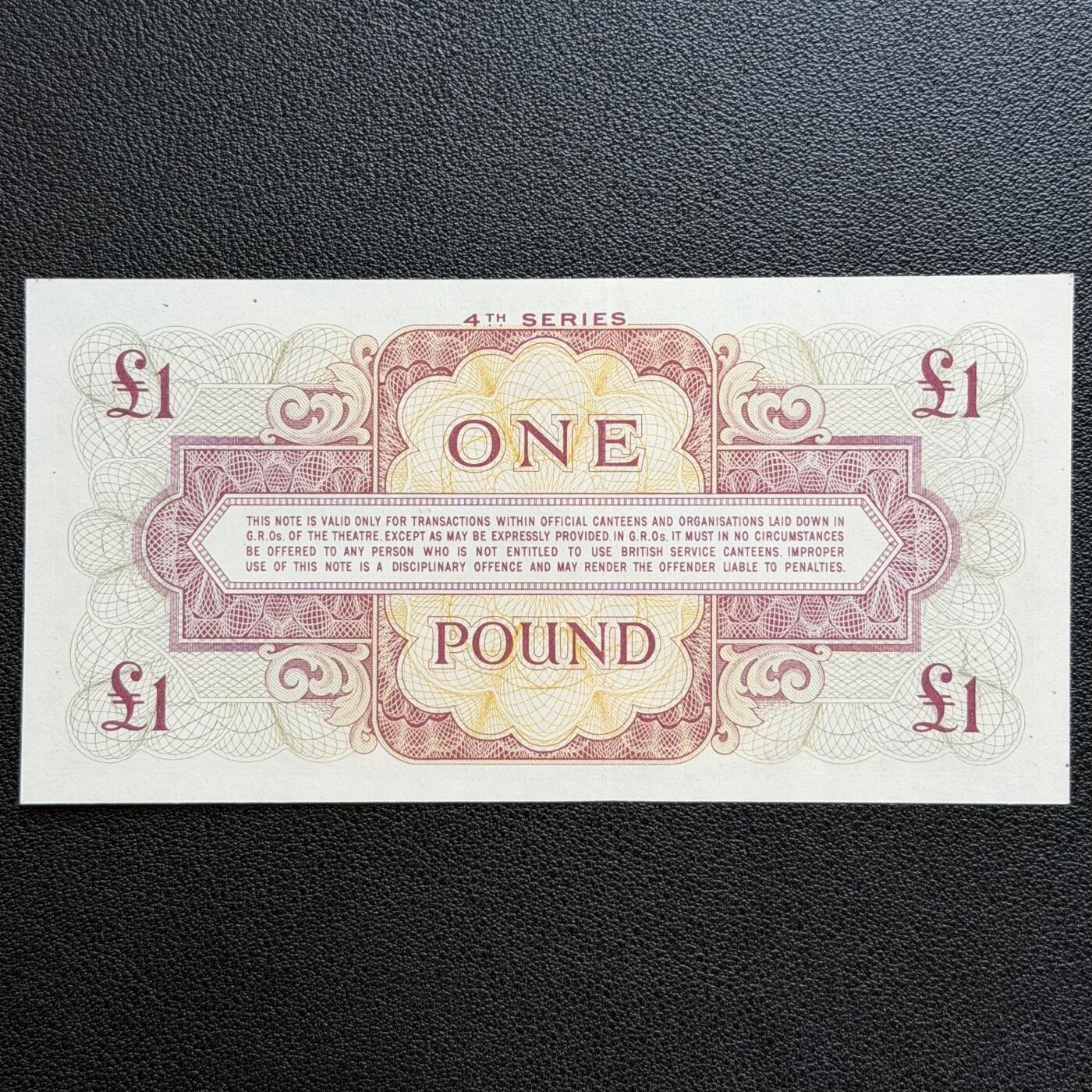 ＜星葵🌻钱币社＞非全新纸币场第70期·3月1日发货 英国1962年1镑军票纸币