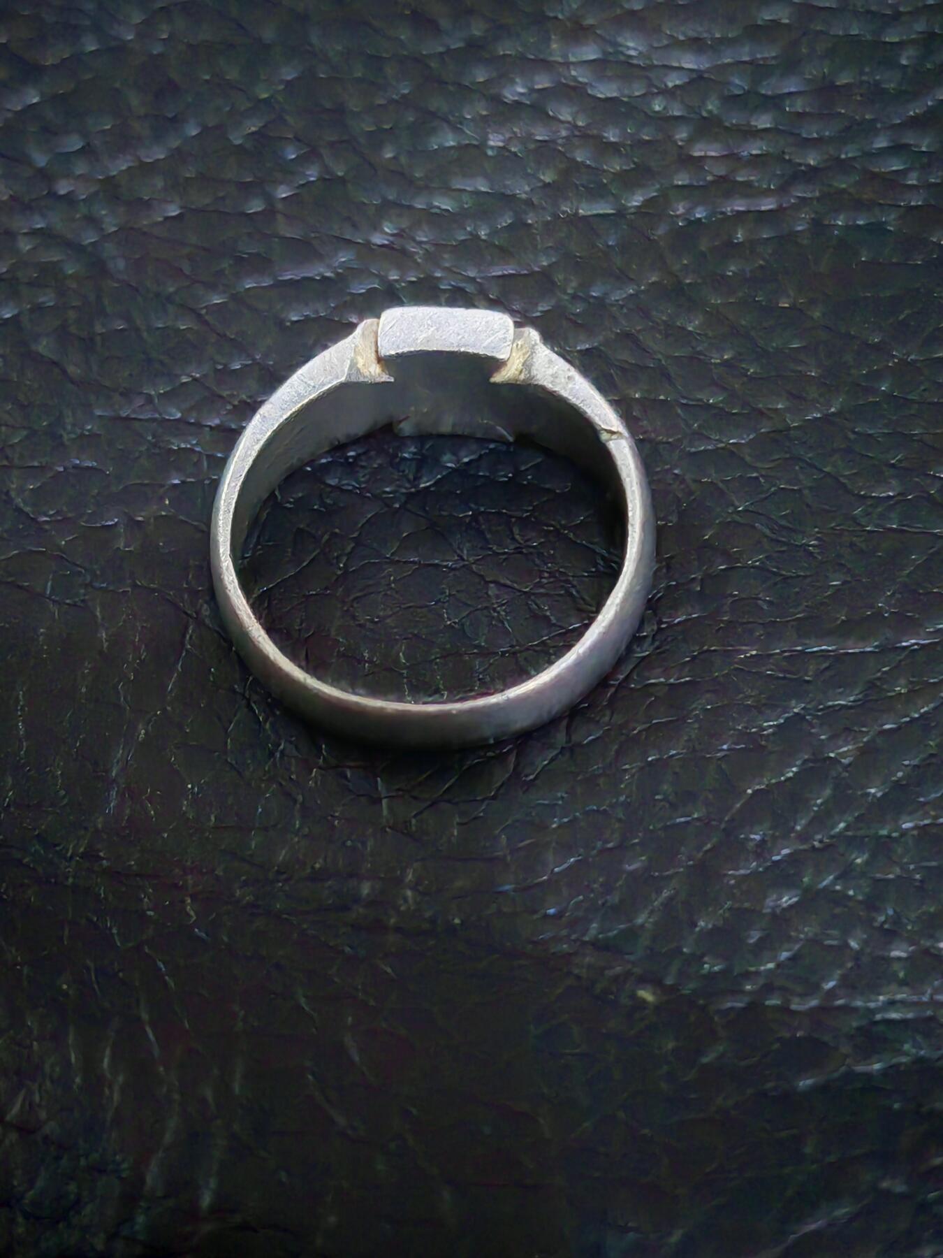 时顺第二十九拍(新年大拍) 德国一战爱国戒指，铁十字图案，铝制